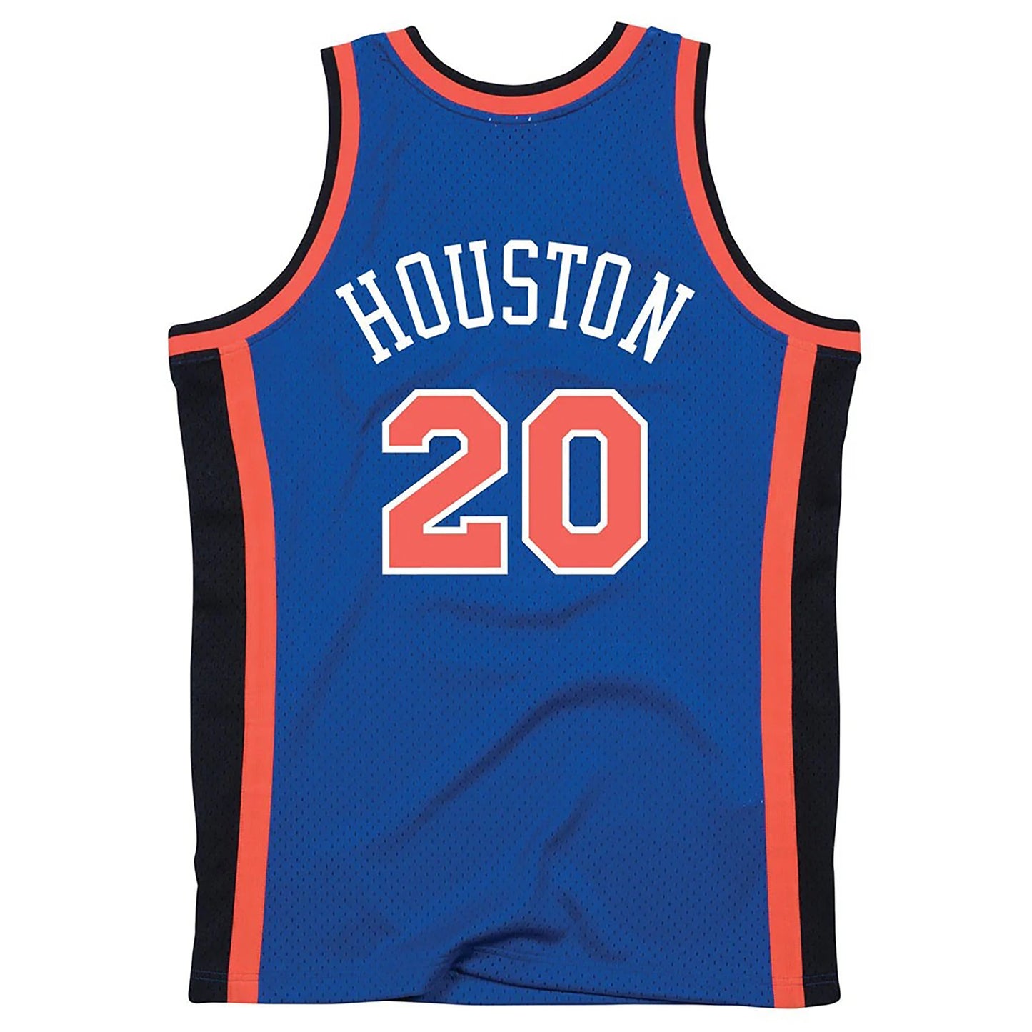 Allan Houston New York Knicks Autographed Jersey - Back View