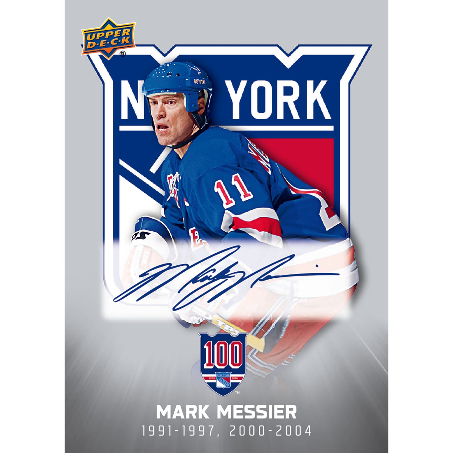 2025-26 Upper Deck New York Rangers Centennial Box Set
