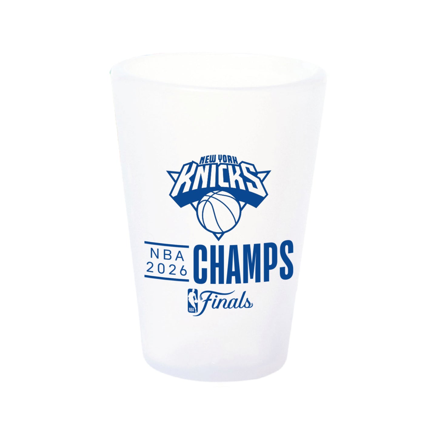 Knicks 2026 NBA Champions Shot Glass
