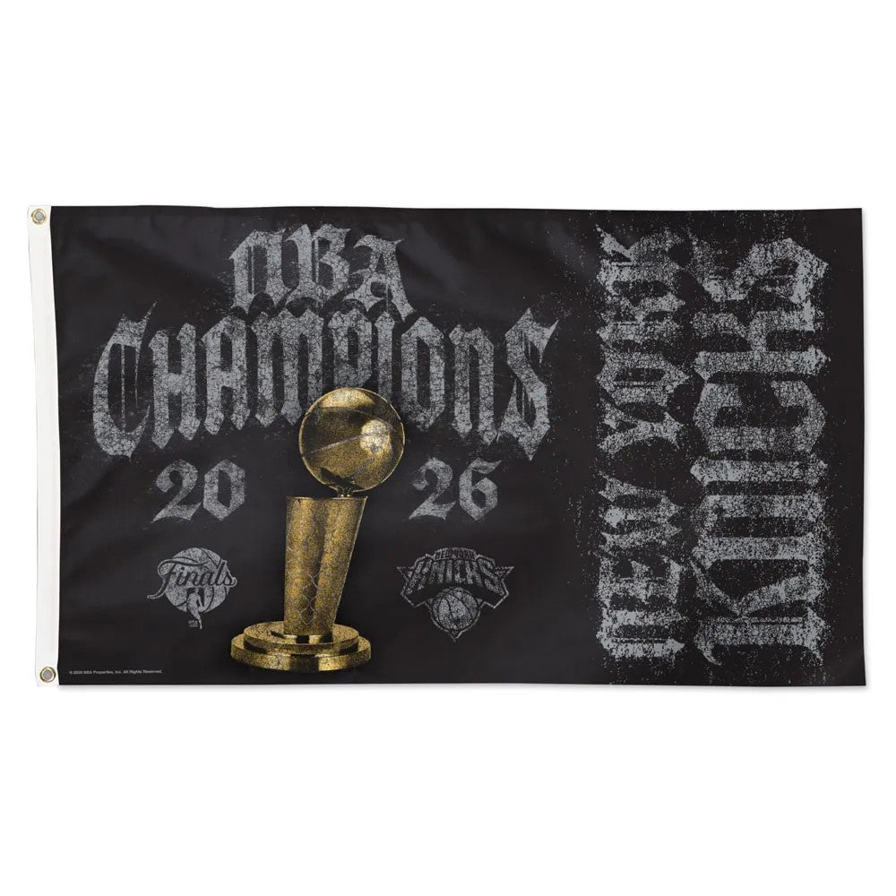 Knicks 2026 NBA Champions Flag