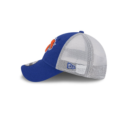 Youth New Era Knicks Royal 940 Trucker Adjustable