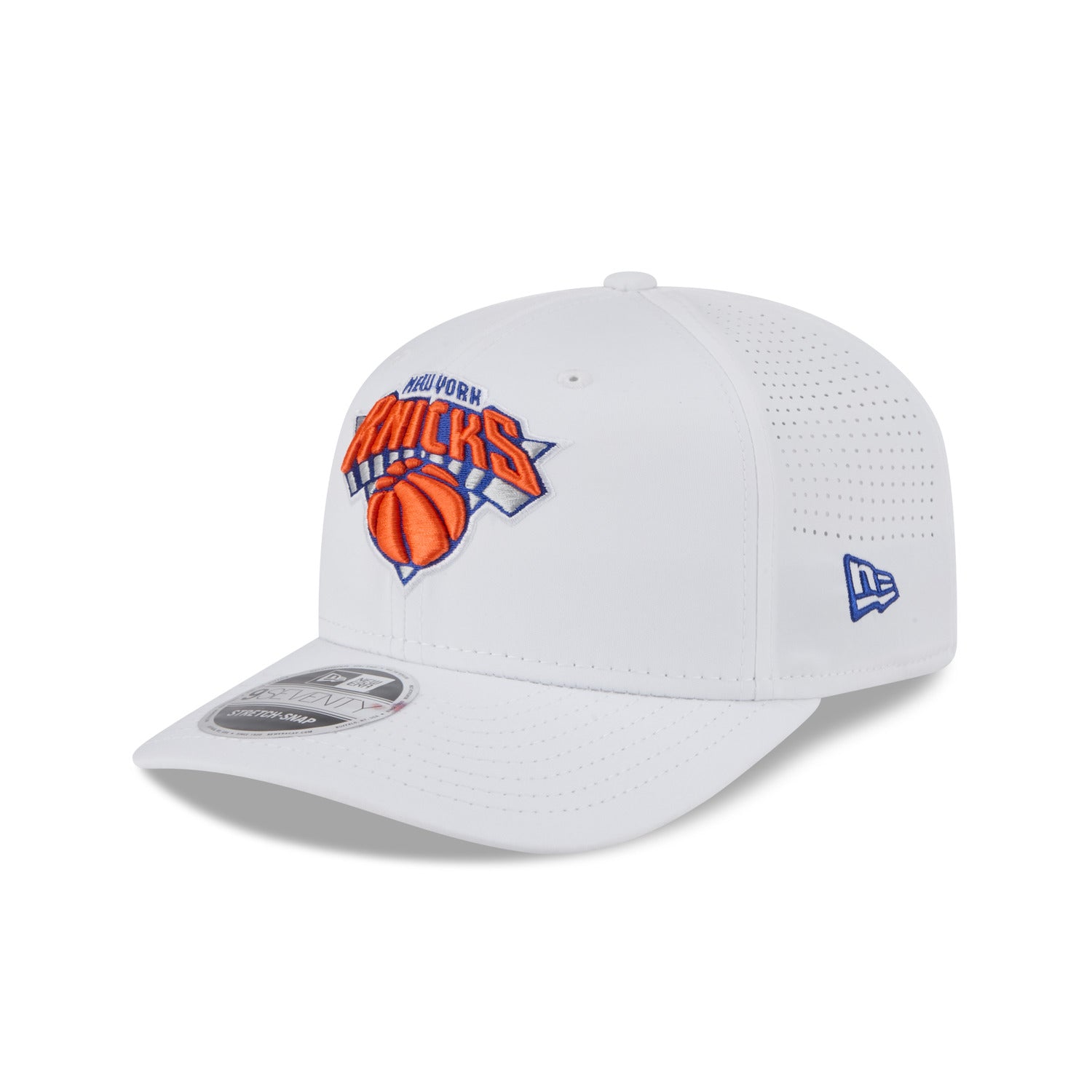 New Era Knicks White Performance 970 Stretch Snapback – Shop