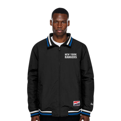 New Era Rangers Throwback Nylon Applique Full Zip Jacket