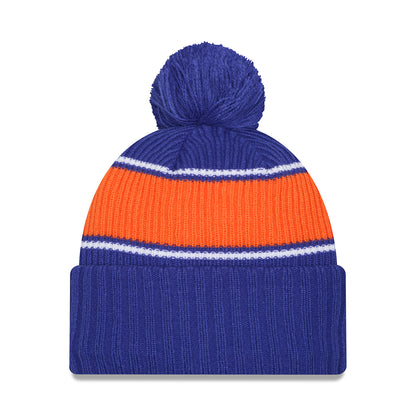 New Era Knicks Bold Royal Knit Pom