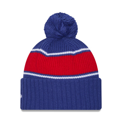 New Era Rangers Bold Royal Knit Pom