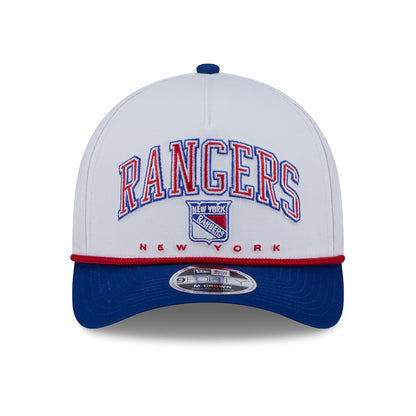 New Era Rangers Arch 940 M-Crown A Frame Snapback White/Royal