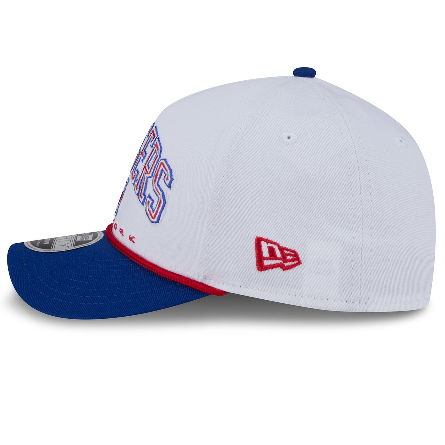 New Era Rangers Arch 940 M-Crown A Frame Snapback White/Royal