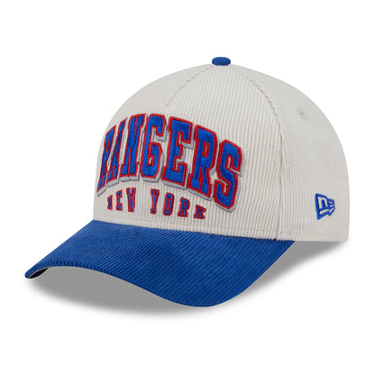 New Era Rangers 2Tone Sided 940 M-Crown A Frame Snapback Chrome/Royal