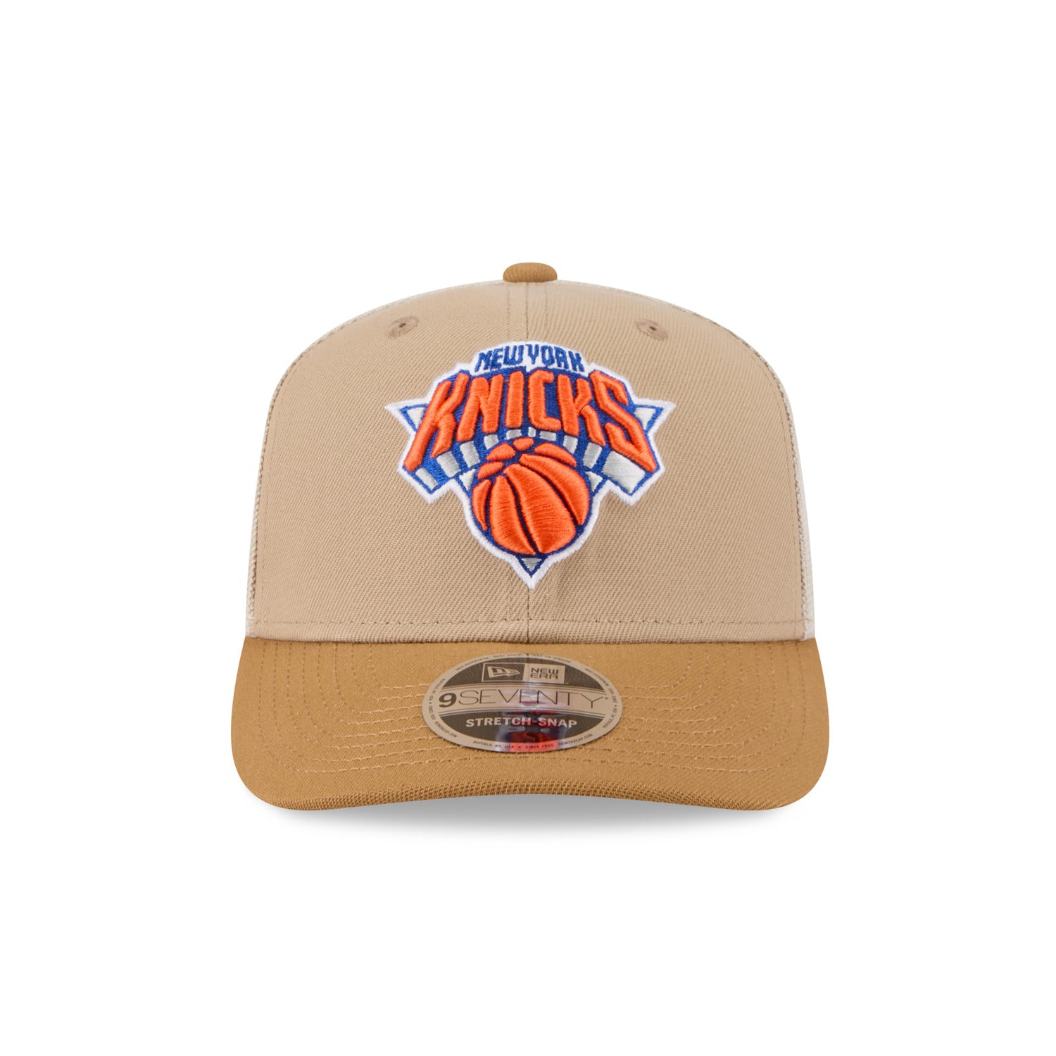  - RODMANIANew York KnicksカーメロAuthentic New Era Knicks 2 Tone Trucker 970 Stretch Snapback Stone – Shop