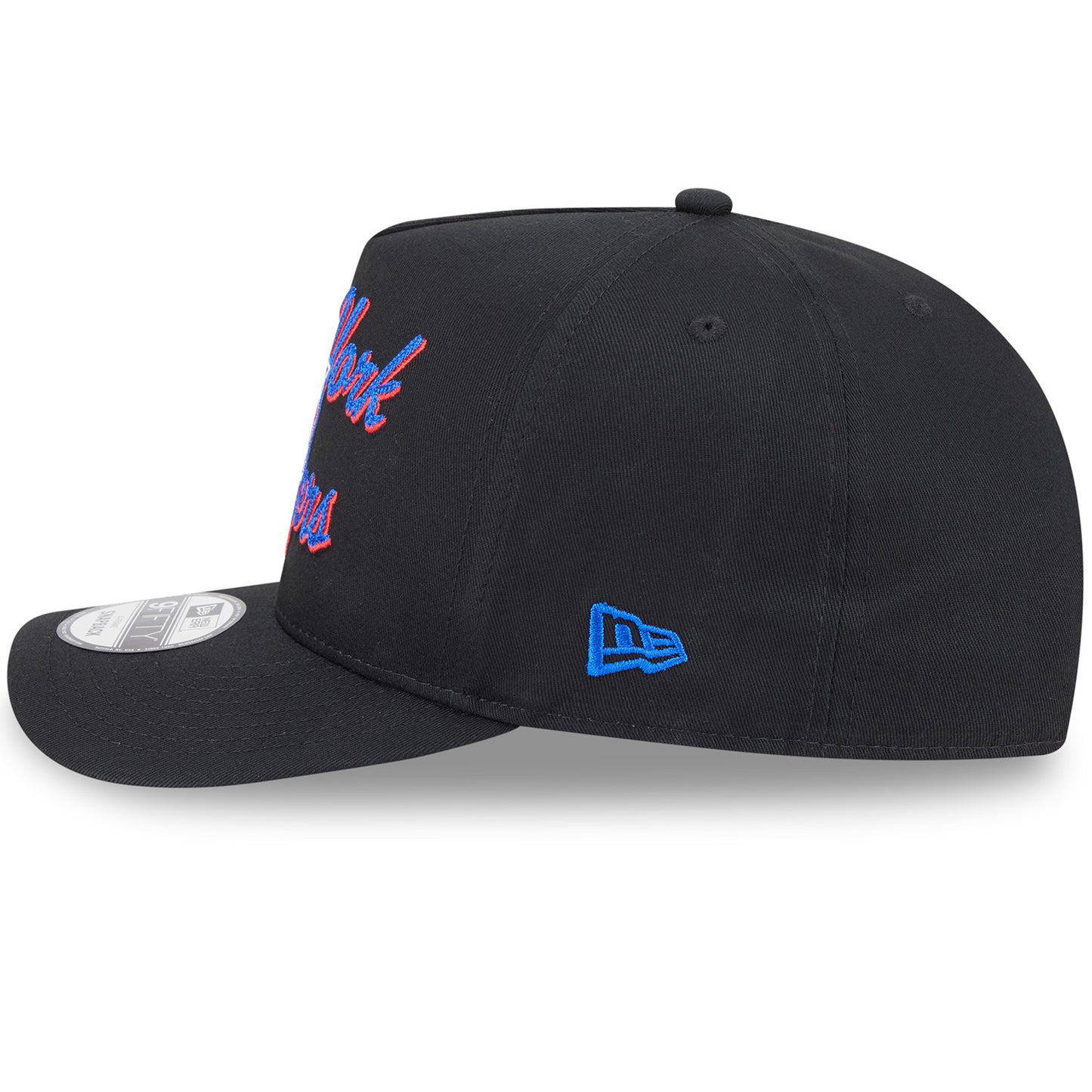 New Era Rangers Chainstitch 950 A Frame Snapback Black