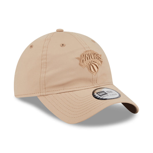 New Era Knicks Ripstop Casual Classic Adjustable Taupe