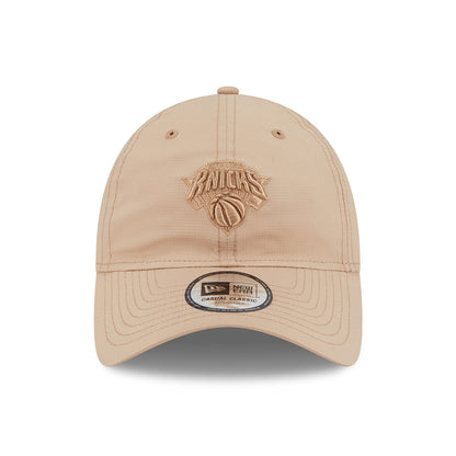 New Era Knicks Ripstop Casual Classic Adjustable Taupe