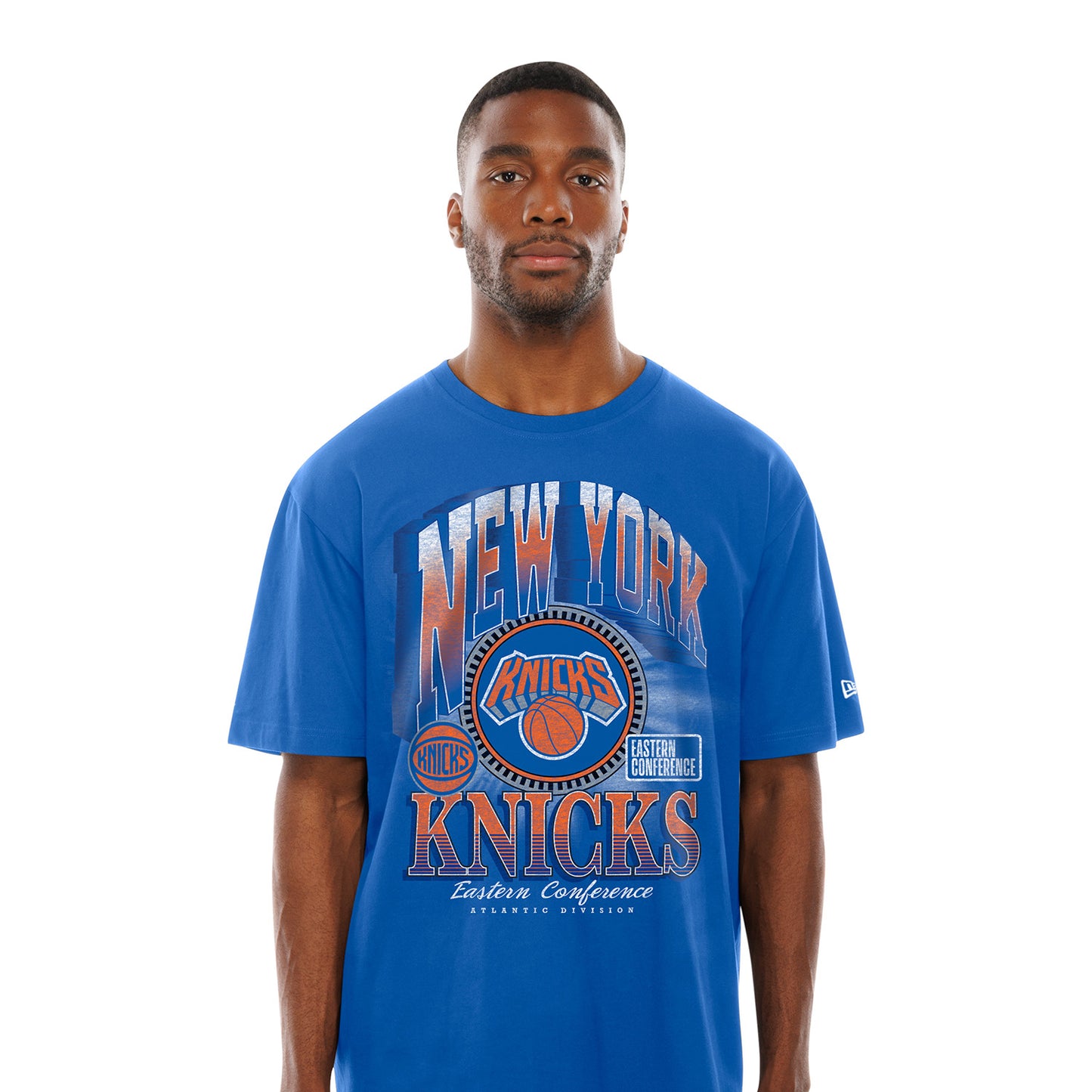 New Era Knicks Royal Sport Classics Graphic Tee