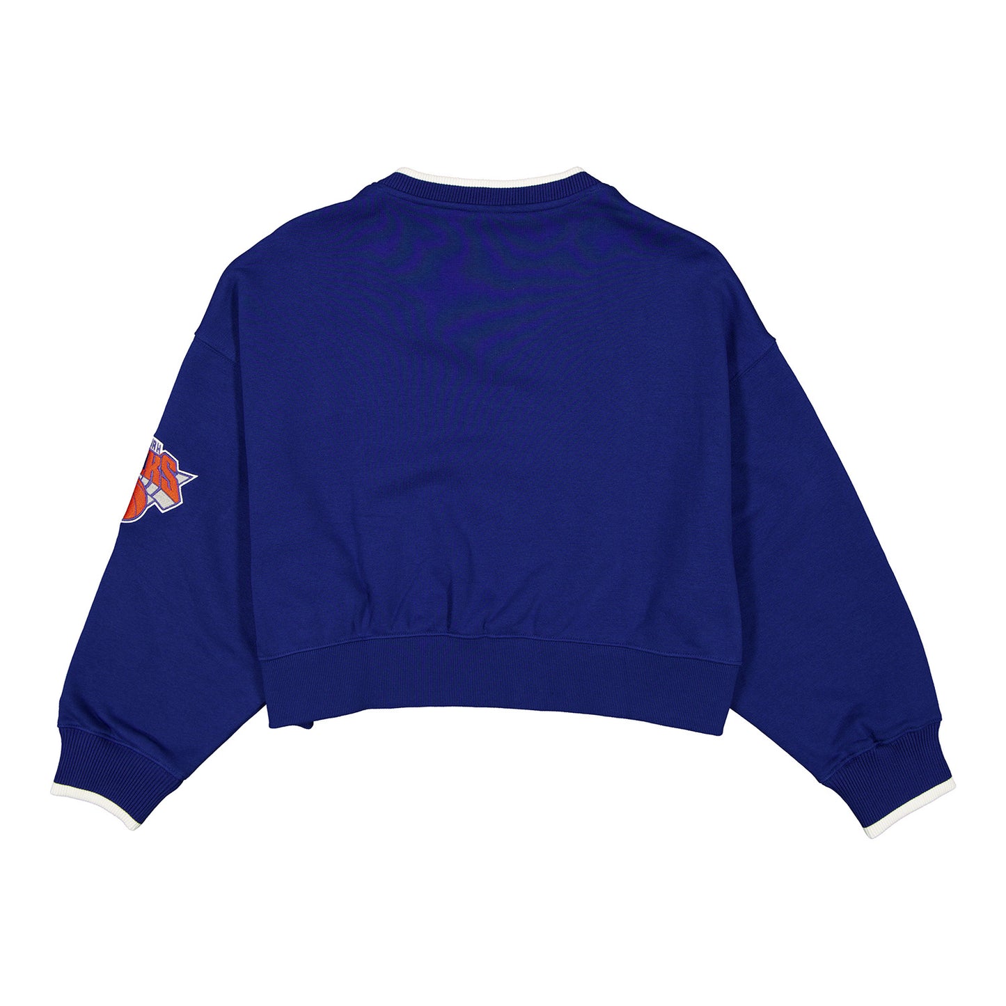 Women's New Era Knicks Royal V-Neck Sweater