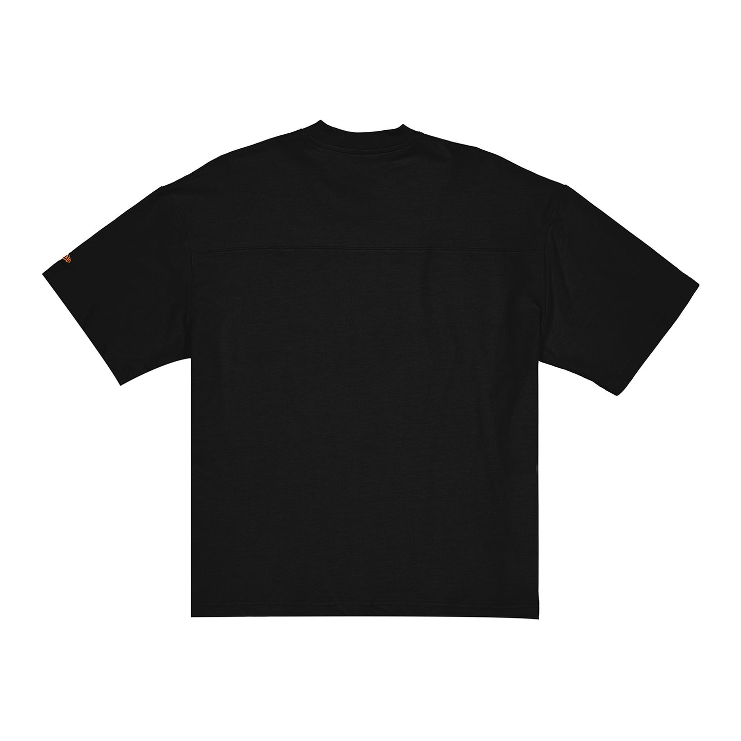 New Era Knicks Throwback Collection Boxy Graphic V-neck Tee