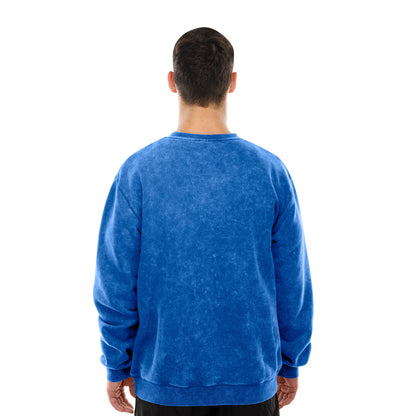 New Era Knicks Throwback Collection Mineral Washed Crew