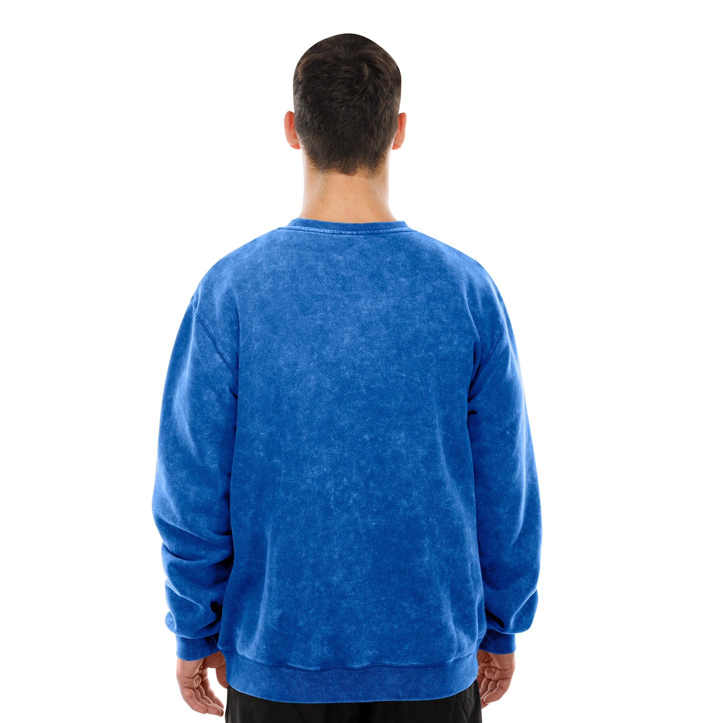 New Era Rangers Throwback Collection Mineral Washed Crew