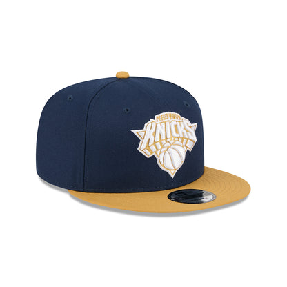 New Era Knicks Two Tone Navy/Tan Colorpack 950 Snapback