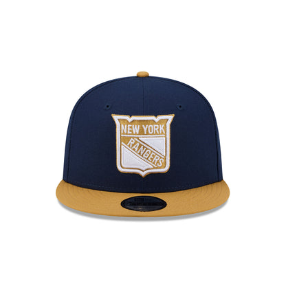 New Era Rangers Two Tone 950 Navy Tan Color Pack Snapback