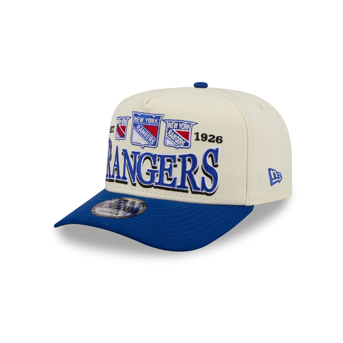 New Era Rangers 950 A Frame Tri Hit Snapback