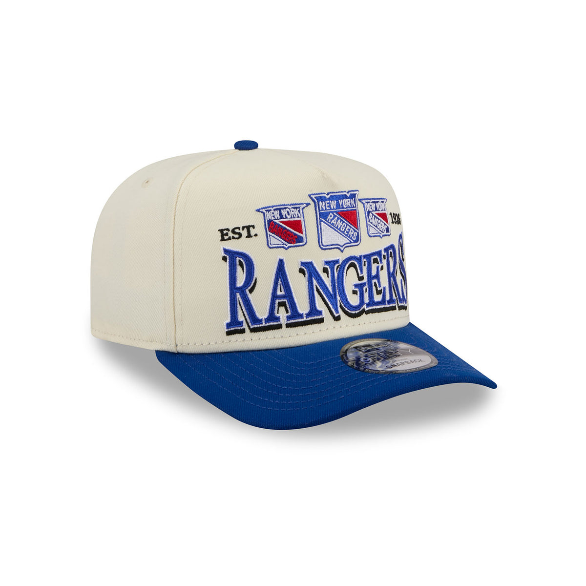 New Era Rangers 950 A Frame Tri Hit Snapback