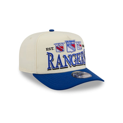 New Era Rangers 950 A Frame Tri Hit Snapback