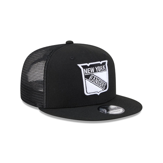 New Era Rangers Black/White 950 Trucker Snapback