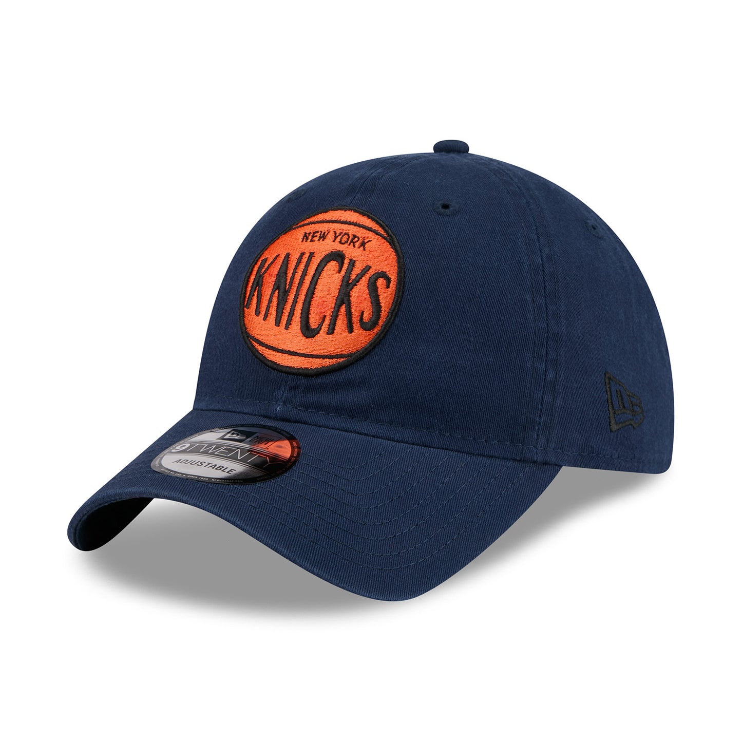 New Era Knicks HWC Navy 920 Adjustable Hat - Left Side View