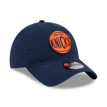 New Era Knicks HWC Navy 920 Adjustable Hat - Right Side View