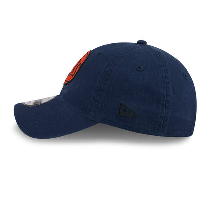New Era Knicks HWC Navy 920 Adjustable Hat - Side View