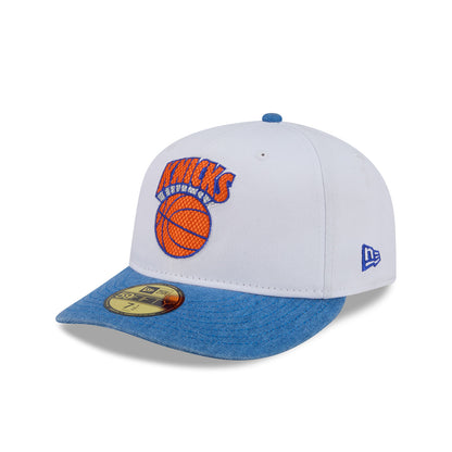 New Era Knicks Team Side 5950 A Frame Fitted