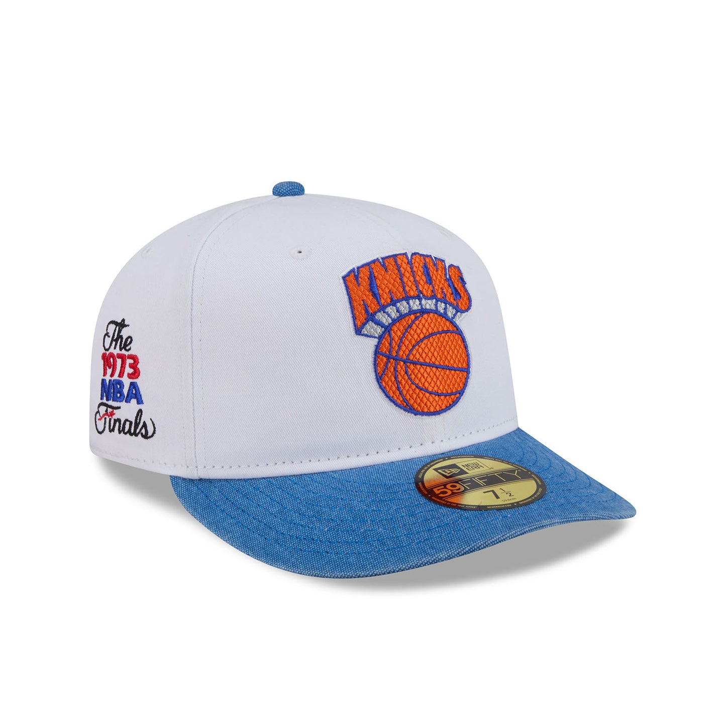 New Era Knicks Team Side 5950 A Frame Fitted