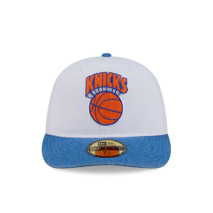 New Era Knicks Team Side 5950 A Frame Fitted