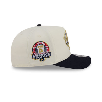 New Era Knicks Two Tone American Flag Logo 950 A Frame Snapback