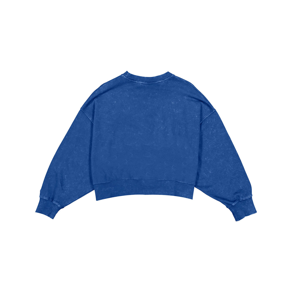 Women's New Era Knicks Washed Graphic Royal Crew