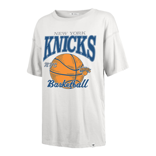 Women's '47 Brand Knicks Down Court Sadie Tee