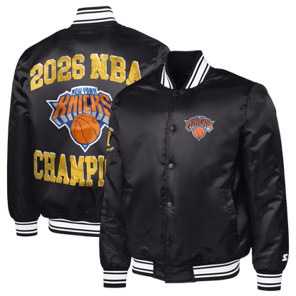 Starter Knicks 2026 NBA Champions Satin Jacket