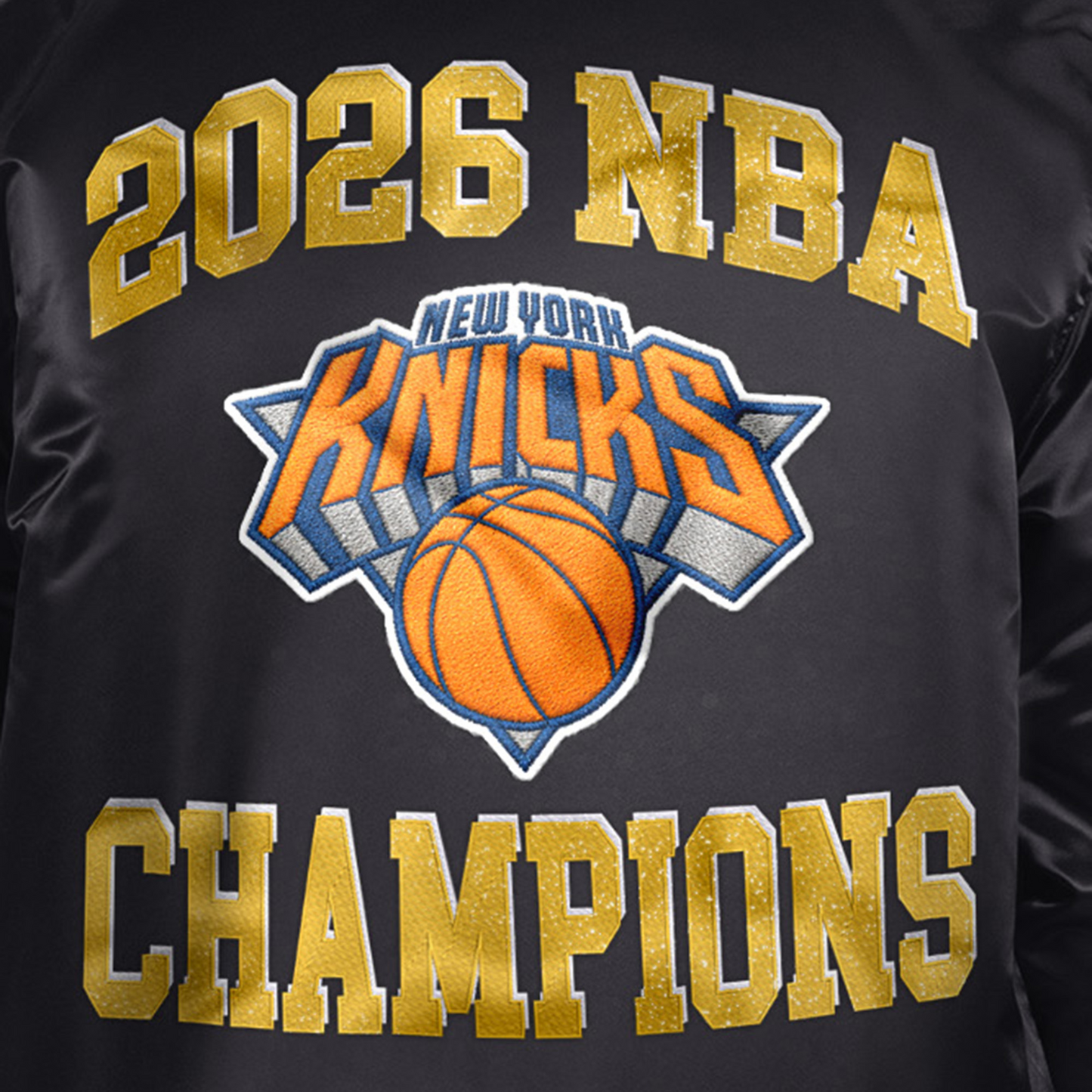 Starter Knicks 2026 NBA Champions Satin Jacket