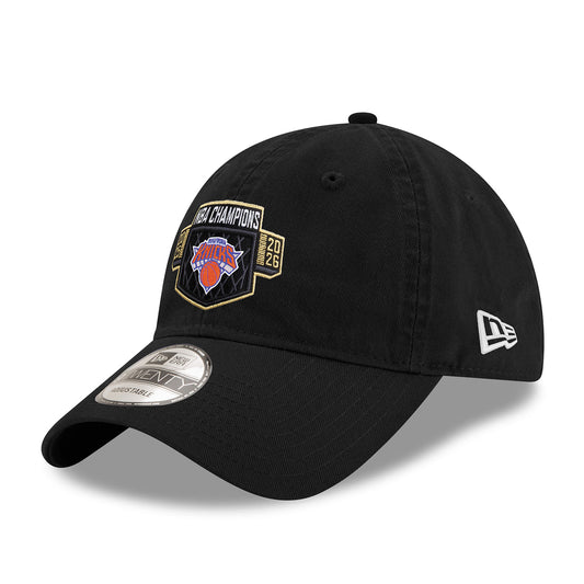 New Era Knicks 2026 NBA Champions Replica 920 Black Locker room Adjustable