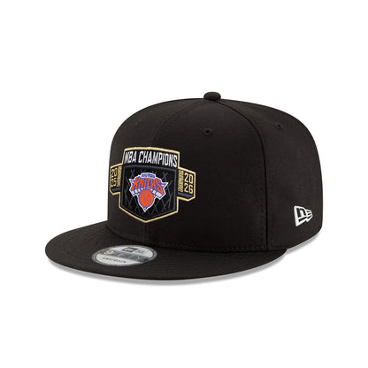New Era Knicks 2026 NBA Champions Replica 950 Black Locker room Snapback