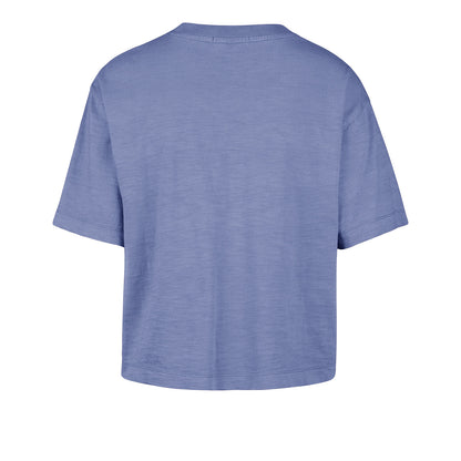 '47 Brand Knicks Womens Slub Crop Tee Blue