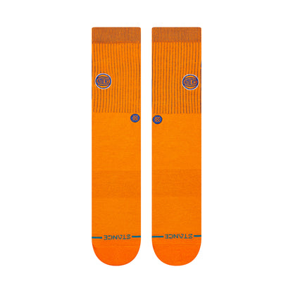 Stance Knicks Orange Badged Crew Sock