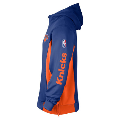 Nike Knicks 23-24 On Court Showtime Full Zip Jacket - Left View