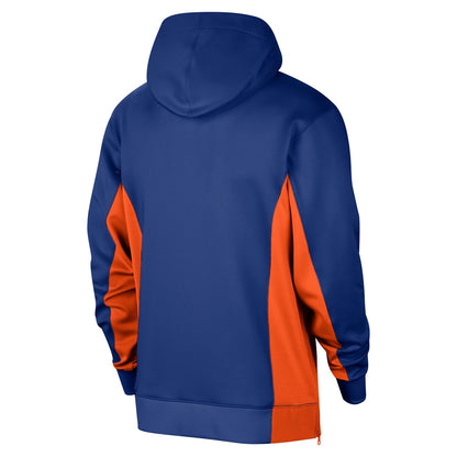 Nike Knicks 23-24 On Court Showtime Full Zip Jacket - Back View