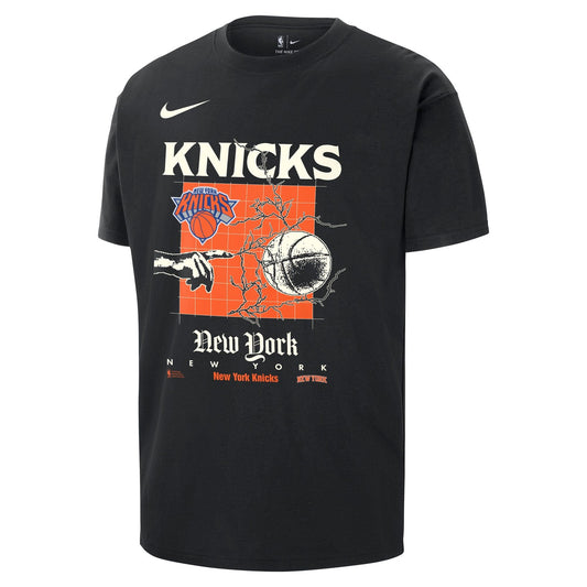 Nike Knicks Courtside Max90 DNA Black Tee