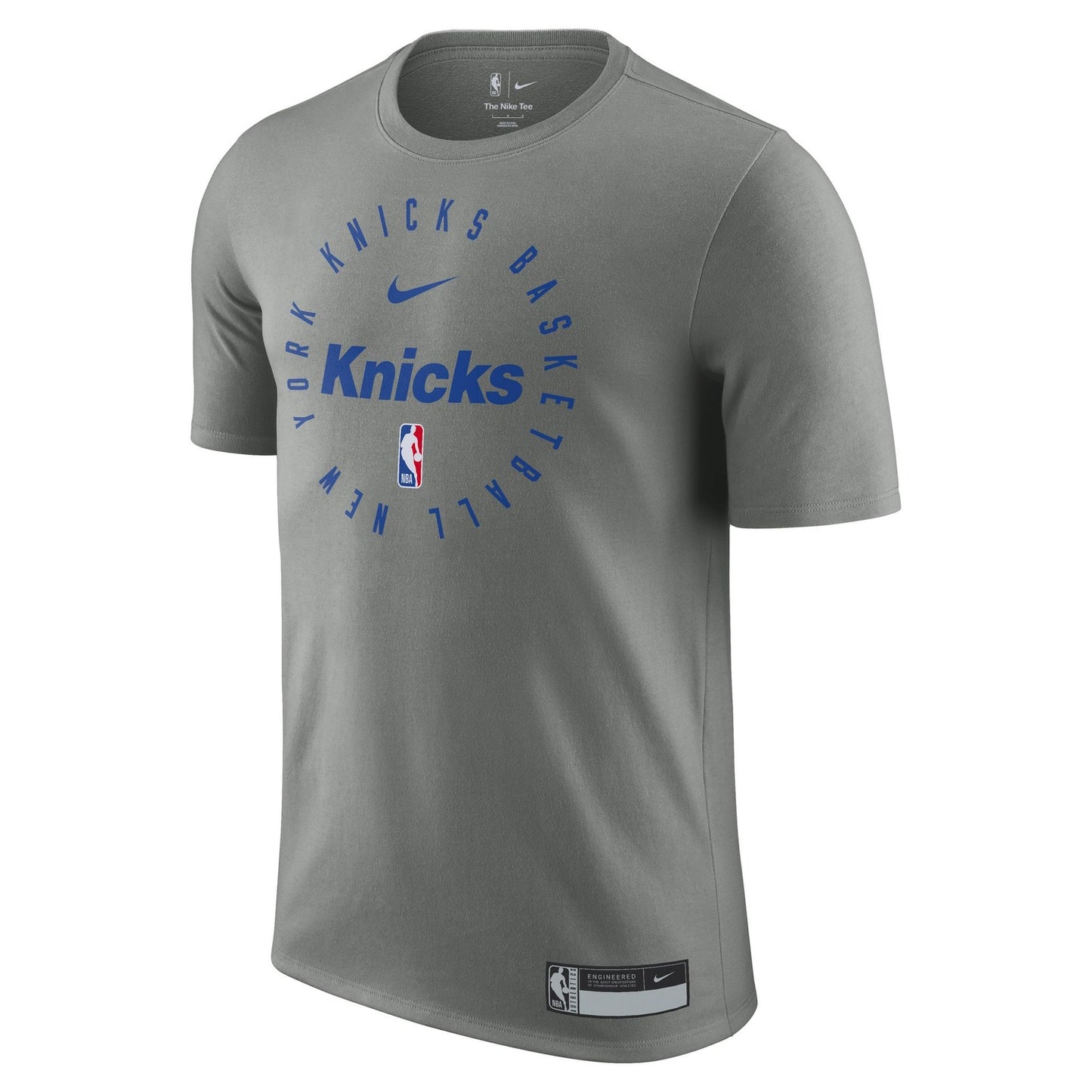 Nike Knicks On Court 24-25 Grey Practice Tee