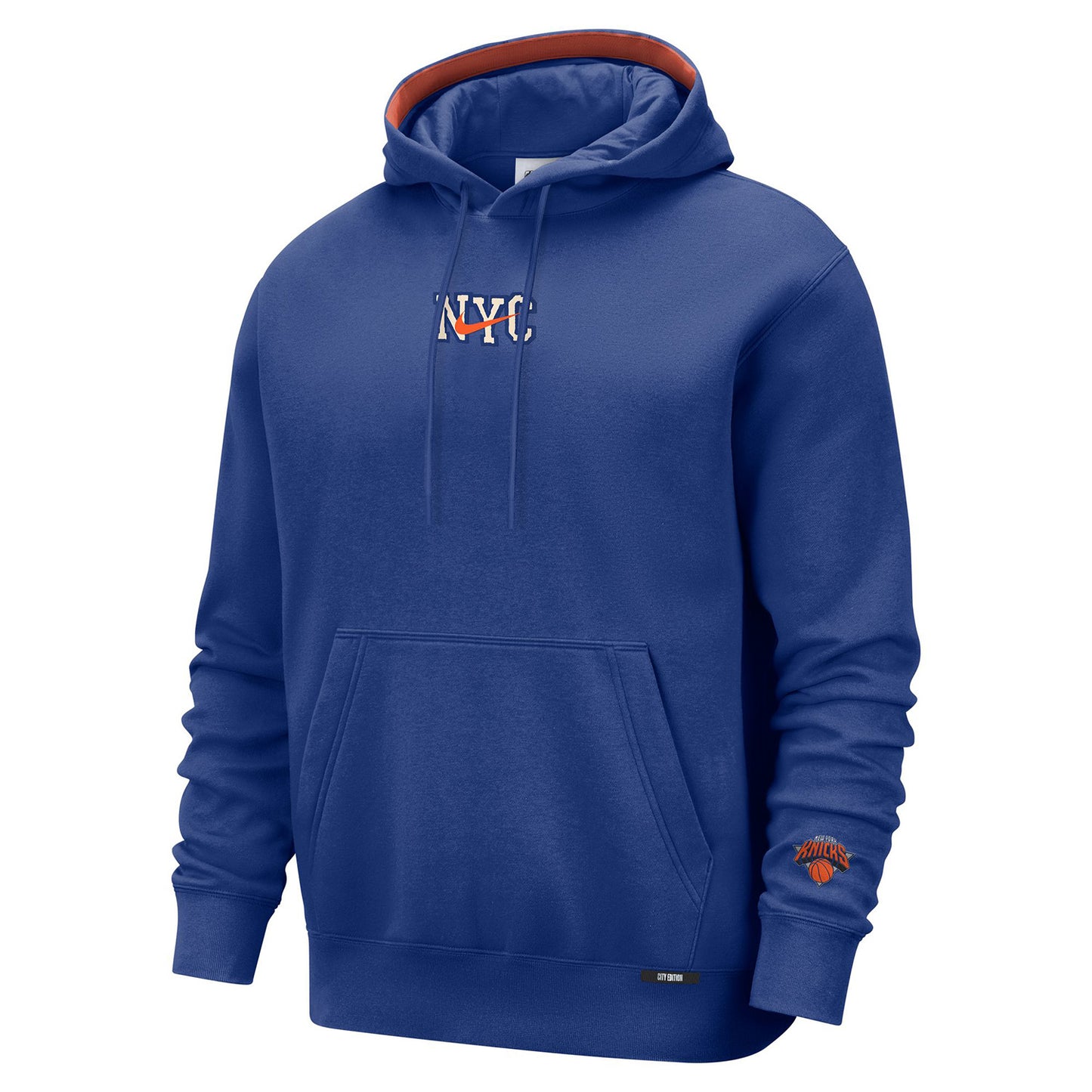 Nike Knicks City Edition 2025-26 Royal Club Hoodie