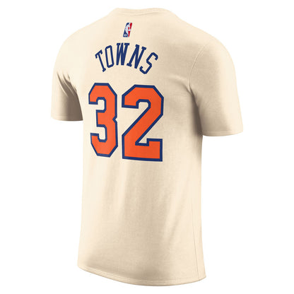 Nike Knicks Karl-Anthony Towns City Edition 2025-26 Name & Number Tee