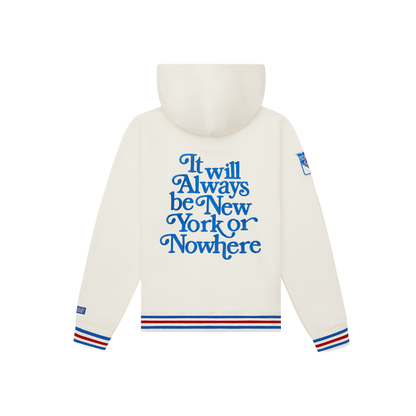 NYON x Rangers Off White Motto Hoodie