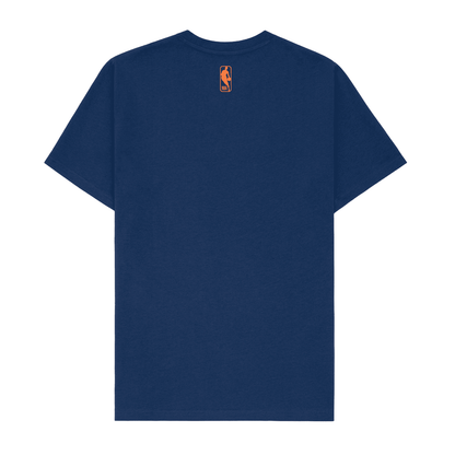 NYON x Knicks Its Always Royal Tee In Blue - Back View
